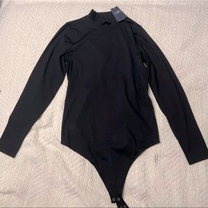 Abercrombie & Fitch long sleeve black bodysuit